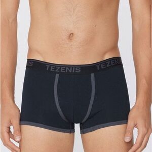 NWT Tezenis Organic Cotton Logo Boxer Briefs With Contrasting Edging Size XXL